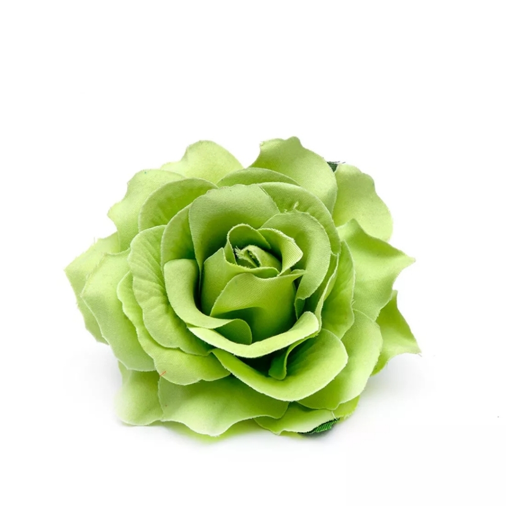 Rockabilly Flower hair clip 💚